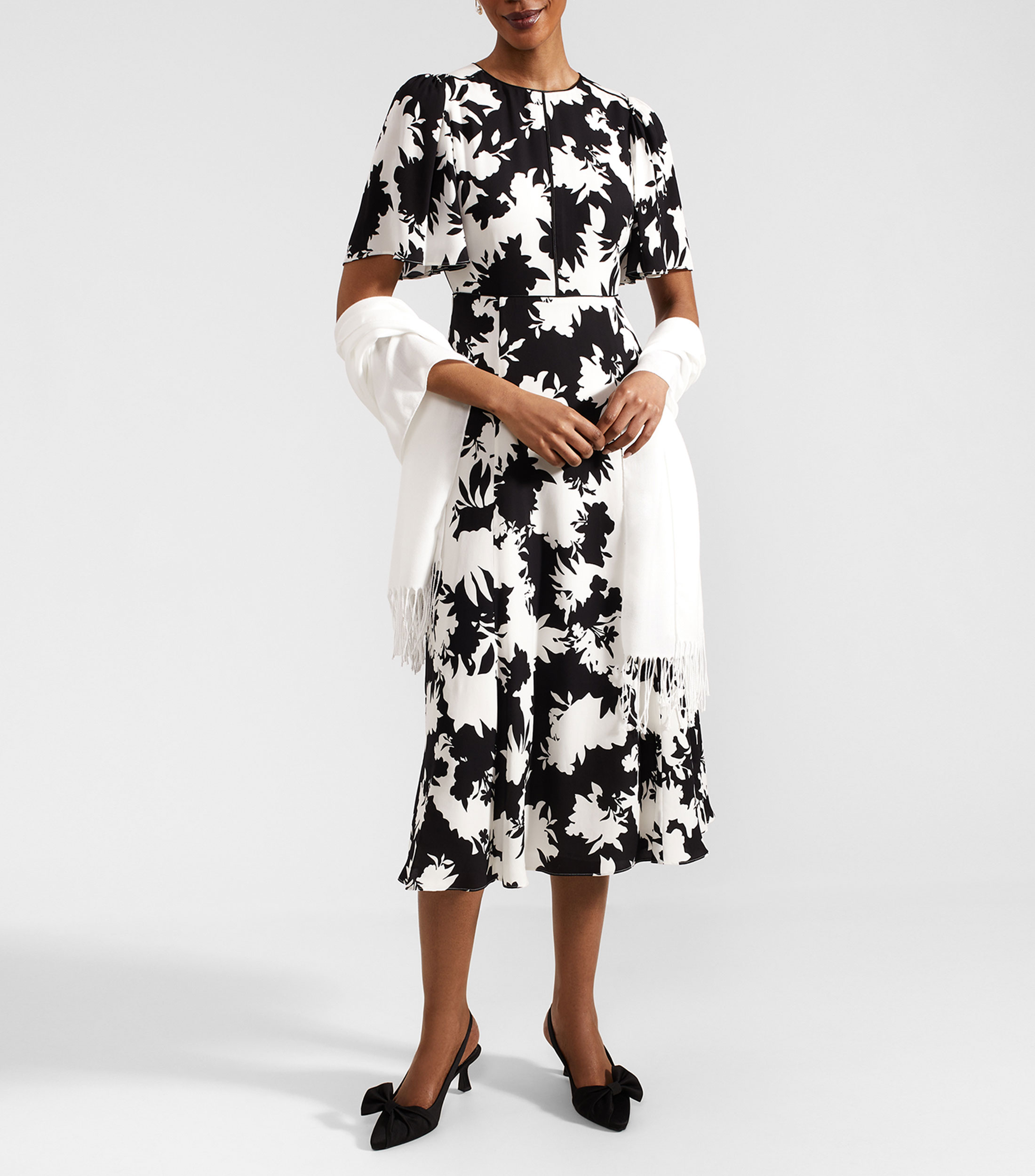 Vestido Midi Alva estampado Mujer
